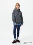Толстовка с капюшоном sweat Uniqlo, цвет 08 серый - фото 3