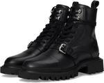 Женские боевые ботинки AllSaints Tori, Black/Dull Nickel - фото 12
