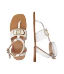 Кожаные сандалии Saba 09 Liu Jo, белый - фото 4