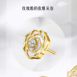 Disney Серьги-гвоздики из серебра 925 пробы - фото 9