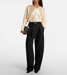 Топ из сатина Gemma Fforme, Cream - фото 2