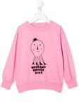 Weekend House Kids. толстовка с логотипом, розовый - фото