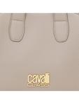 Сумка шоппер cavalli CLASS, бежевый - фото 3
