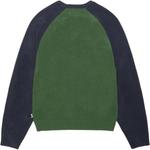 Colorblocked Raglan Knit Crew Stussy, красный - фото 5