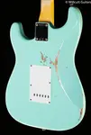 Fender Custom Shop «The 63» 1963 Stratocaster Relic Surf Green 65 C (923) - фото 2