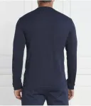 Лонгслив regular fit Ea7, темно-синий - фото 4