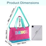 Большая сумка на молнии для девочек, цвет Love - фото 5