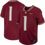 Футбольная майка Nike Youth Florida State Seminoles # 1 Garnet Replica - фото
