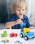 Деревянные блоки-пазлы для автомобилей KinderSafe - фото 4