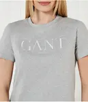 Футболка Regular fit Gant, серый - фото 4
