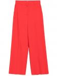Брюки строгого кроя MSGM, красный - фото