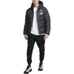 Пуховик мужской черный Nike, черный - фото 2