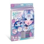 Альбом для рисования с металлическими маркерами M Iceana Nebulous Stars - фото