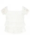 Топ regular fit Guess, белый - фото 2