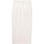 Хлопковая юбка PRADA, ванильно-белый - фото