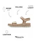 Сандалии Tamaris, бежевый - фото 3