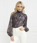 Блузка Guess Jeans Regular Fit, серый - фото 3