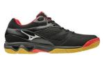 Mizuno Кроссовки унисекс, Black/Red - фото 2