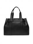 Сумка Buckle Medium Tote LV04F3294G Calvin Klein, черный - фото 4