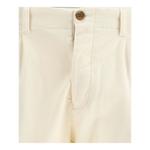 Узкие хлопковые брюки Germanier, кремовый - фото 3