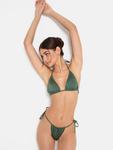 Плавки бикини LSCN by LASCANA Nele, темно-зеленый - фото 4