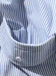 Рубашка в полоску BEAMS PLUS, синий - фото 6