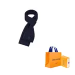 Мужской вязаный шарф Louis Vuitton, темно-синий - фото 5