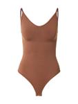 Корректирующее боди SPANX, коричневый - фото