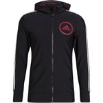 Куртка мужская черная Adidas, черный - фото