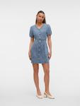Платье-рубашка VERO MODA VMJanet, Blue denim - фото 2