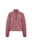 Толстовка Hummel TECH BOXY HALF , Wistful Mauve/Mauve - фото