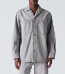 Джинсовая рубашка Bottega Veneta, Light Grey - фото 3