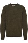 Свитер BLEND, темно-зеленый - фото