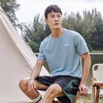 Футболка унисекс PELLIOT, Серый/Синий - фото 26