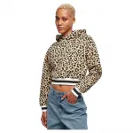 Худи Urban Classics AOP College, бежевый - фото