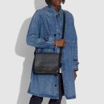 COACH Кожаный мессенджер из готема с покрытием - фото 9