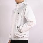 Куртка hooded drawstring zipper pocket jacket white Converse, белый - фото 4
