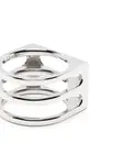 Кольцо Double Cage Tom Wood, серебряный - фото 4
