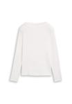 Топ TOM TAILOR Long sleeved top, Whisper White/Off-White - фото 5