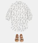 Льняные шорты Atenea The New Society, Roses Print - фото 2