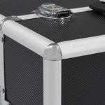 Косметичка, 37 х 24 х 35 см, черный, алюминий, VidaXL, черный - фото 3