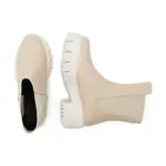 Кожаные ботильоны Patrizia Pepe, бежевый - фото 3