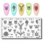 Пластина для штампа для ногтей, Tojato - фото