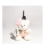 Whoops Плюшевый кулон Painter Little White Bear высотой 12 см - фото 7