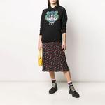 Толстовка женская Kenzo, черный / серо-синий - фото 3