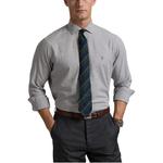 Хлопковая рубашка Polo Ralph Lauren, серый - фото