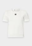 Футболка Tory Burch LOGO TEE, Snow White/White - фото 6