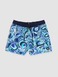 Пляжные шорты Volcom Lido Print Trunk 16 Boardshorts, navy - фото