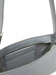 Сумочка Embossed Logo Shoulder Bag K60K612550 Calvin Klein, серый - фото 4