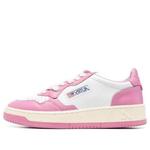 Кроссовки medalist low top bicolor 'white baby pink' Autry, белый - фото